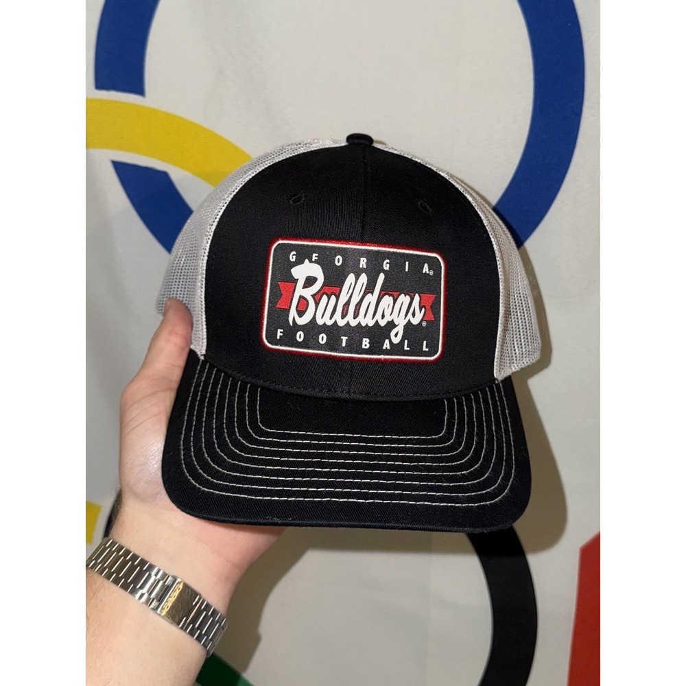 Georgia Bulldogs Football Hat Cap Mesh Back Trucker Snapback